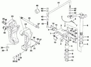 Stern & ���������� ��������� (Stern & Swivel Bracket)