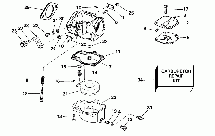 ��������� ��������� ������� E55WRYSSC Commercial, Rope Start, Tiller  - rburetor