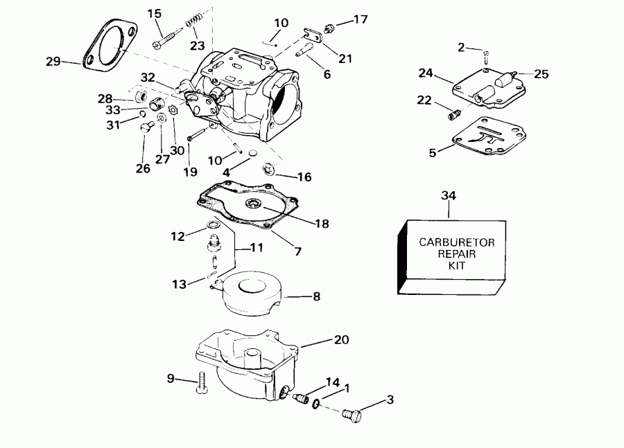 ��������� ����� ������� E65WELSSC Commercial, Elec. Start, 20 IN  - rburetor