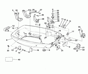 ������ ������ ��������� (Lower Engine Cover)