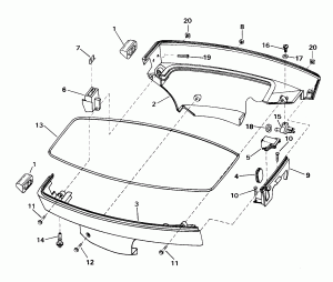 ������ ������ ��������� (Lower Engine Cover)