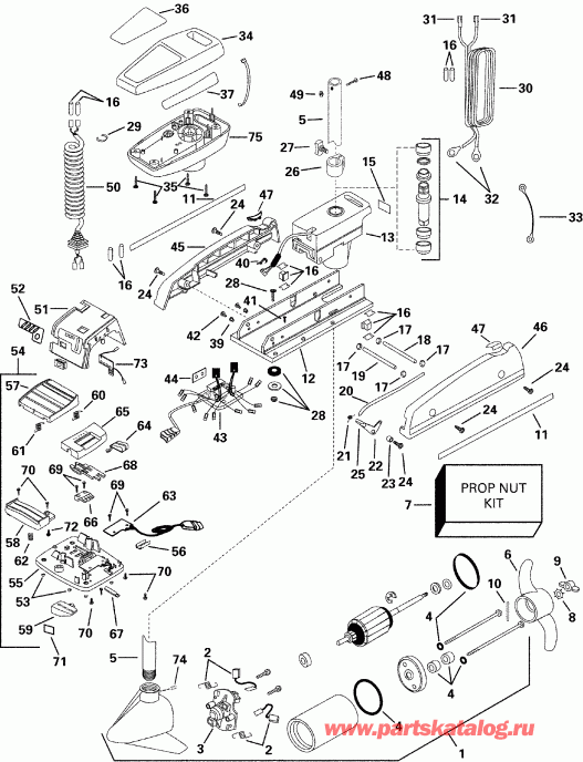 �������� ����� Evinrude P/N 773167 SeaQuest 74HP 2000  - c 54 F - c 54 F