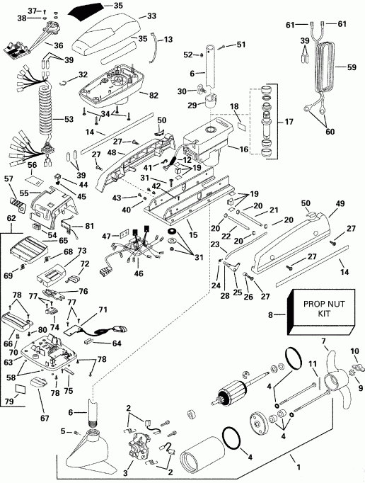��������� ����� Evinrude P/N 773168 Intruder 74HP 2000  - c 42 F - c 42 F