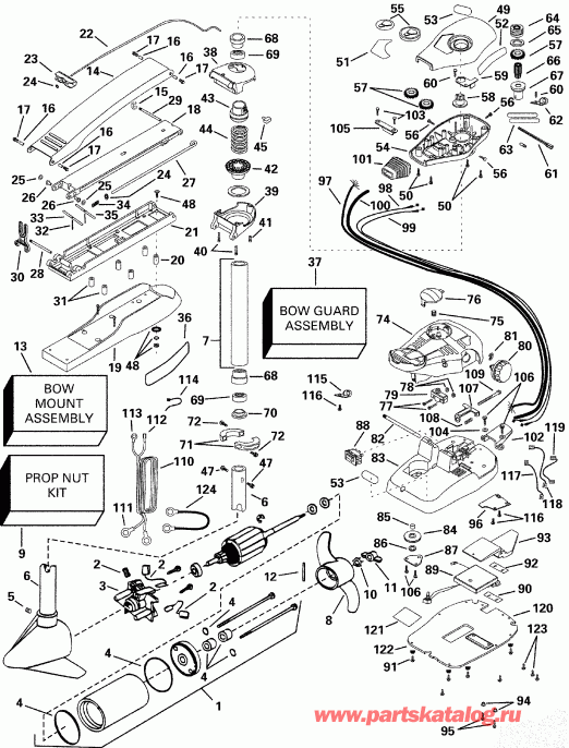 ��������� ������� P/N 773168 Intruder 74HP 2000  - truder 54 Fp
