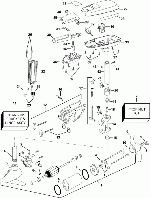 ��������� ��������� Evinrude P/N 773168 Intruder 74HP 2000  - out 30 H / out 30 H