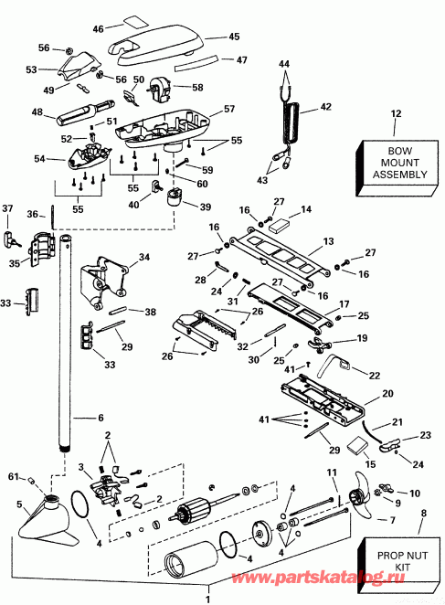 ��������� ����� ������� P/N 773173 Intruder 54HP 2000  - truder 44 H