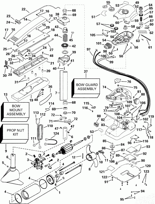 ��������� �������� ����� ������� P/N 773173 Intruder 54HP 2000  - truder 54 Fp
