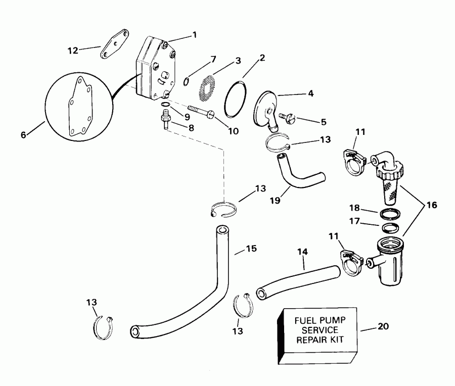  ������� SE15BASSB Rope Start, Tiller, 15 IN. sha  - el ����� - el Pump