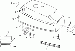 ������ ��������� (�����) (Engine Cover)