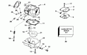 ���������� - 30r, Rl, 25jr (Carburetor - 30r, Rl, 25jr)