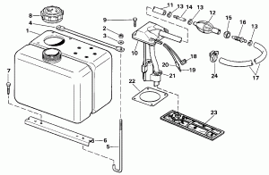 Vro �������� ��� Kit-1.8 ������ (Vro Oil Tank Kit-1.8 Gallon)
