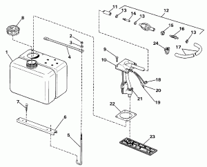 Vro �������� ��� Kit-1.8 ������ (Vro Oil Tank Kit-1.8 Gallon)
