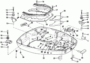 ������ ������ ��������� (Lower Engine Cover)