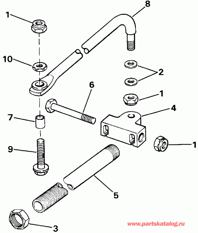 ��������� �������� ����� Evinrude E175STLESE 1990  - arallel Entry / arallel Entry