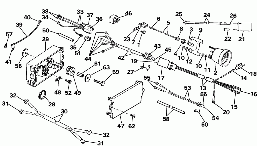  EVINRUDE E225TLESS 1990  - �������� Rotation Late P����uction