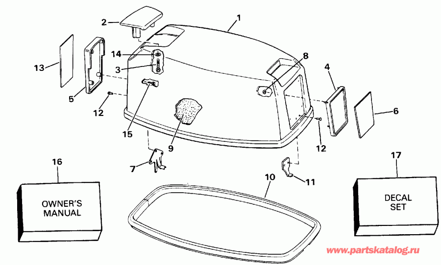 ��������� ����� ������� E25RLESB 1990  - Evinrude - Evinrude