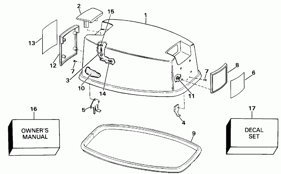 ��������� EVINRUDE E25RLESB 1990  - Johnson / Johnson
