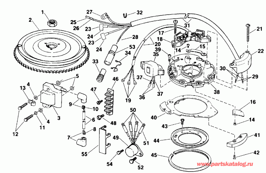  EVINRUDE E28ESLESM 1990  - nition