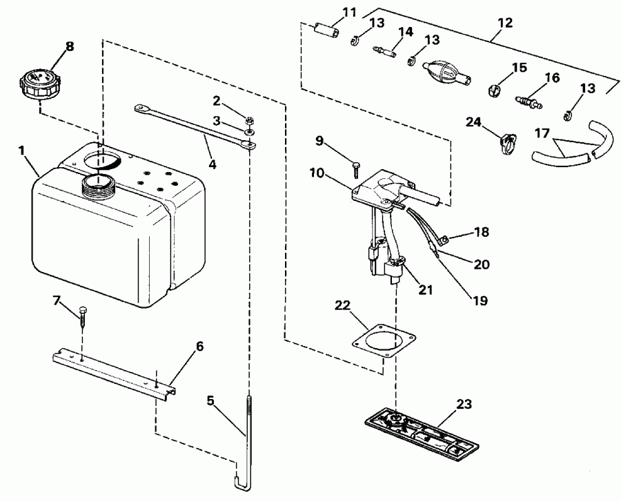 ��������� ��������� EVINRUDE E300PLESB 1990  - 3 ������