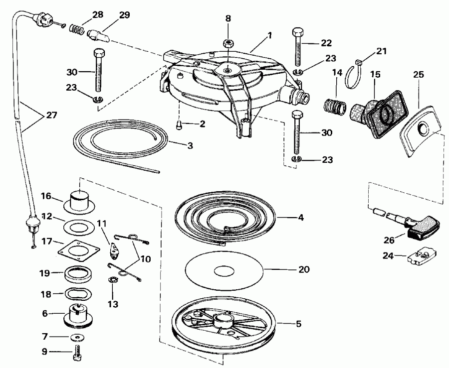 ��������� �������� ����� ������� E30RESS 1990  - wind ������� / wind Starter