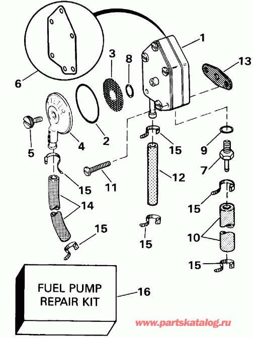 ��������� EVINRUDE E30RLESS 1990  - Late P����uction