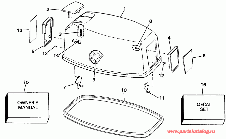 �������� ��������� ����� ������� E30TELESS 1990  - Evinrude