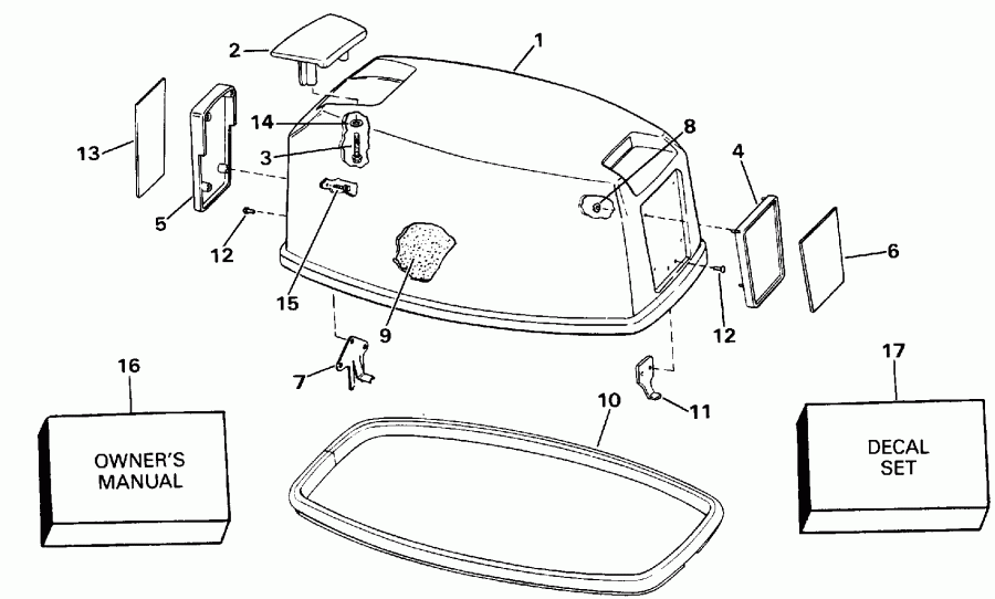 �������� ����� ������� E35RESS 1990  - Evinrude