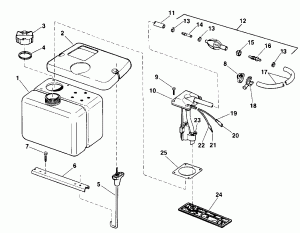 Vro �������� ��� Kit - 1.8 ������ ( P / n 175000 ) (Vro Oil Tank Kit - 1.8 Gallon ( P/n 175000 ))