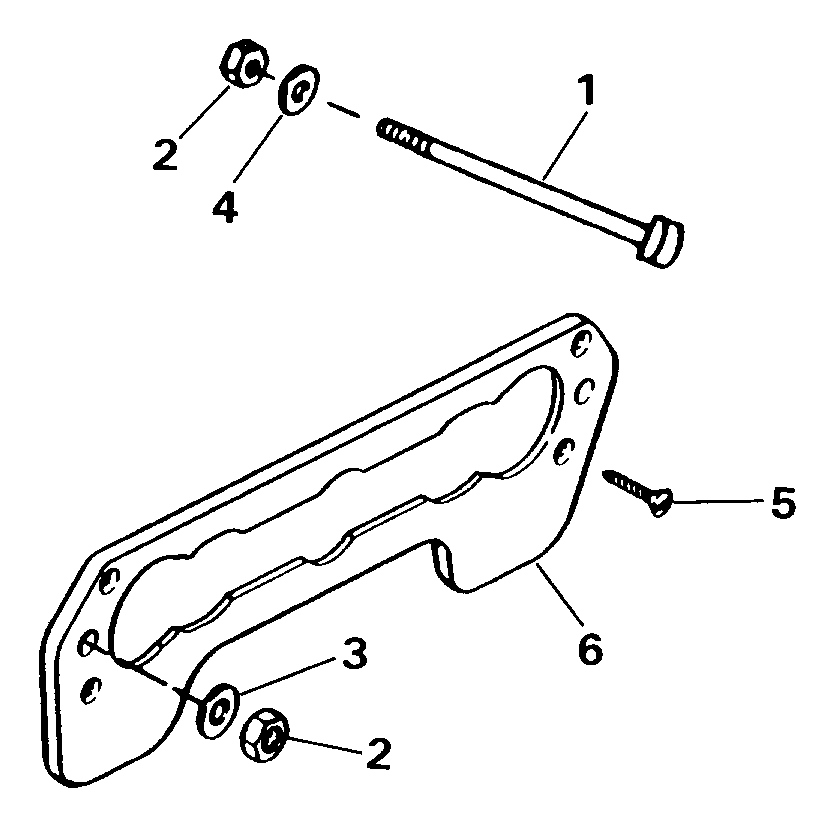 ��������� �������� ����� ������� E40TTLESR 1990  - ansom Mount Kit
