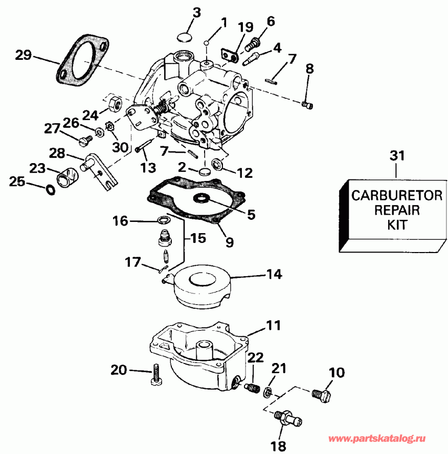  ������� E45RCESR 1990  - 55 Model 15 In. Transom Models