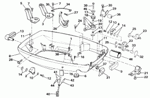 ������ ������ ��������� (Lower Engine Cover)