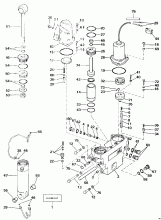 ���������������� ��������� ������� Hydraulic Assembly (Power Trim/tilt Hydraulic Assembly)