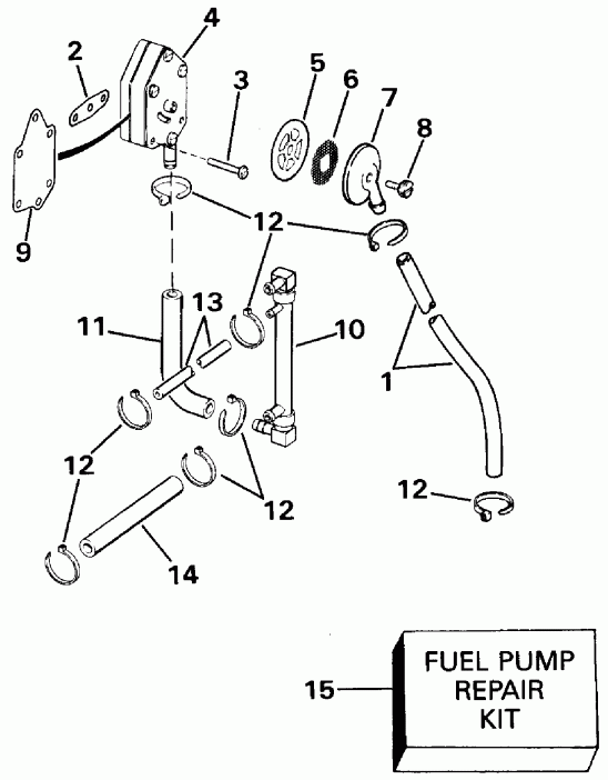 ����� Evinrude E90TLESB 1990  - 88 Models Early P����uction - 88 Models Early Production
