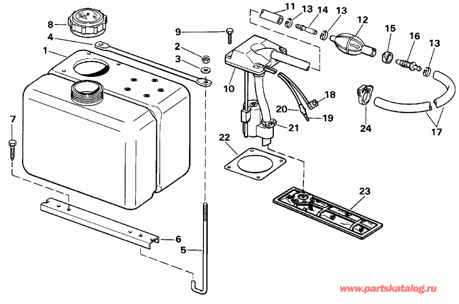 ��������� EVINRUDE E90TLESB 1990  - 8 ������