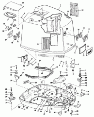 ������ ��������� (�����) - Johnson (Engine Cover - Johnson)