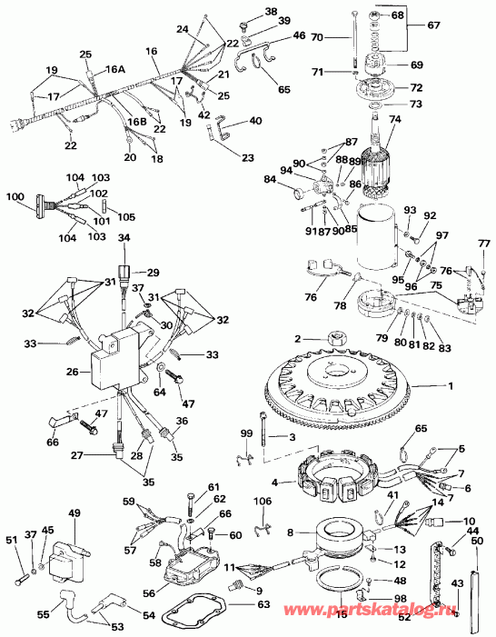   EVINRUDE VE175TXESE 1990  - 175 Models - 175 Models