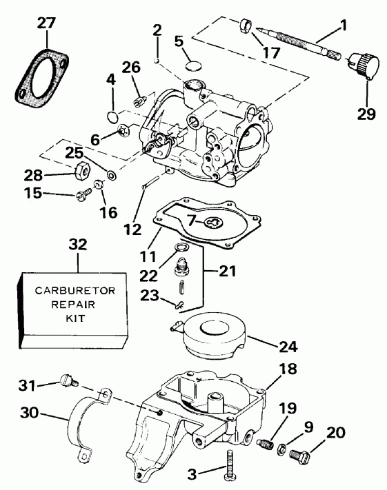 �������� ��������� ����� ������� VE28ESLESM 1990  - rburetor - rburetor