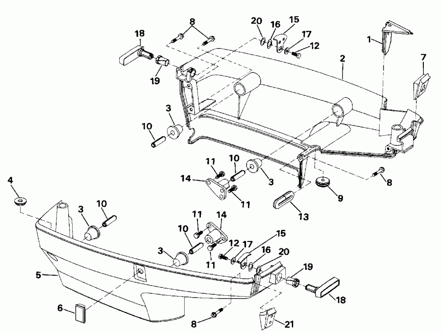 ��������� ������� VE48ESLESA 1990  - wer Engine Cover / wer ������ ��������� (�����)