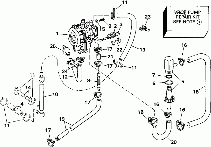 �������� ��������� ����� EVINRUDE E100WTLEIB 1991  - o2 �����