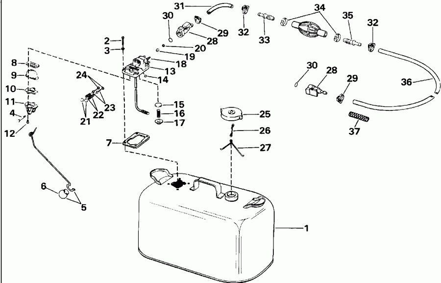  EVINRUDE E10SELEIR 1991  - el Tank - el Tank