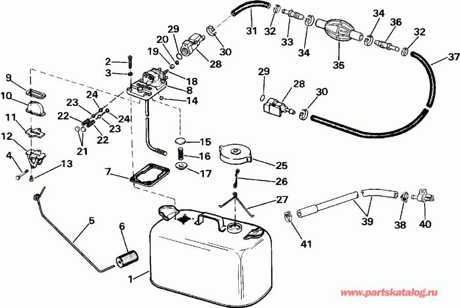  EVINRUDE E140TXEID 1991  - 140tx �������� Rotation / 140tx Standard Rotation