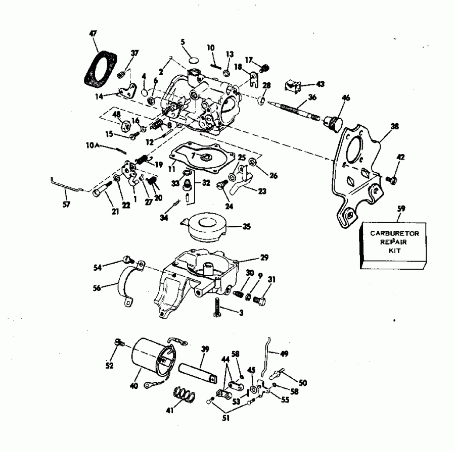 ����� Evinrude E150CXEIE 1991  - take Manifold