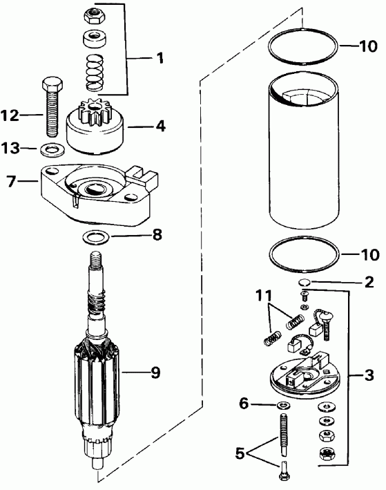  EVINRUDE E150ELEIS 1991  - al Steering Connector Kit - al ������� ������� ��������� Kit
