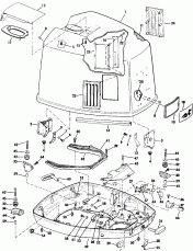 ������ ��������� (�����) - Johnson (Engine Cover - Johnson)