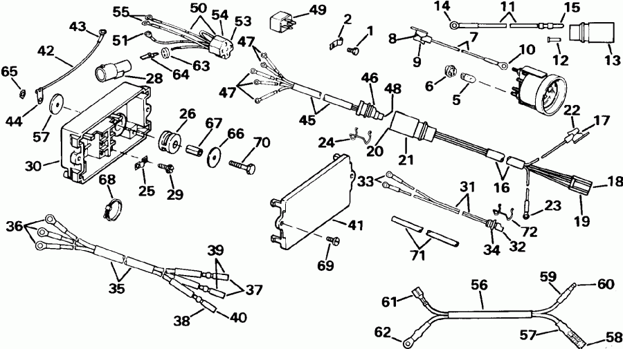 �������� ����� ������� E150STLEIE 1991  - wer Trim/tilt Electrical - wer Trim / tilt ���������