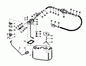 Vro2 �������� ��� Kit - 1.8 ������ (Vro2 Oil Tank Kit - 1.8 Gallon)