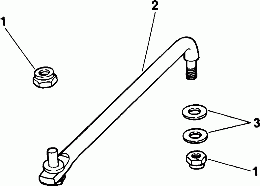 ��������� ��������� Evinrude E150TXEIE 1991  - eering Link Kit / ee������ ����������� Kit