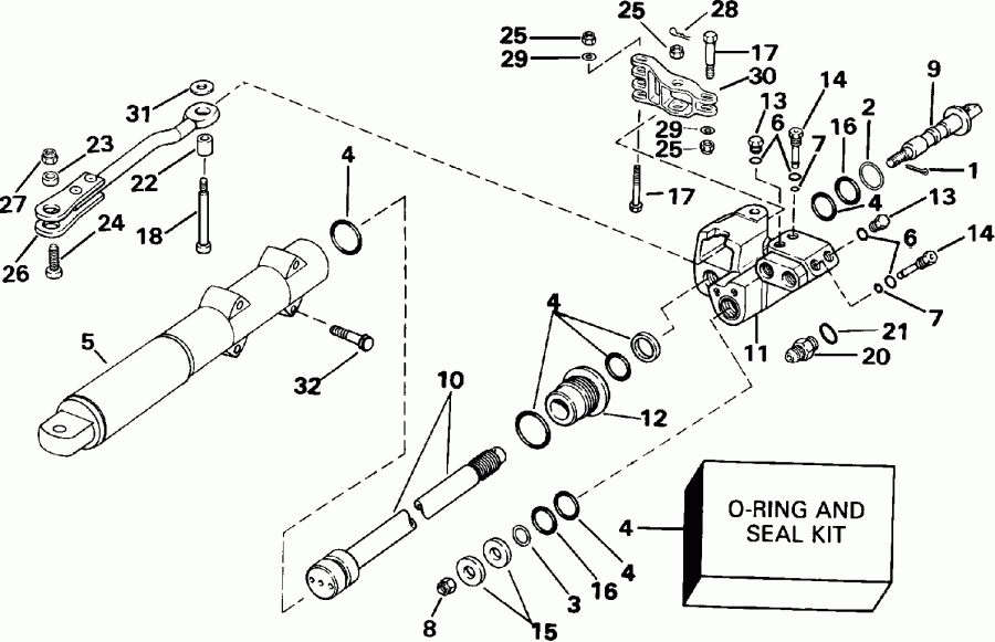 ��������� �������� ����� ������� E200CXEIB 1991  - linder ������ Assembly - linder Valve Assembly