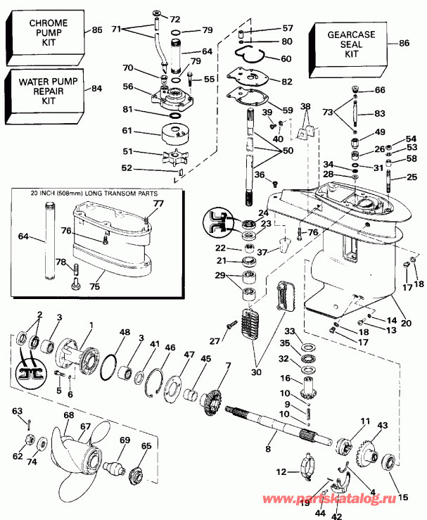 �������� ����� EVINRUDE E20CRLEIE 1991  - arcase - arcase