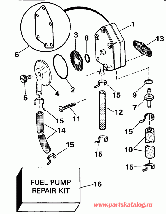 ��������� ����� EVINRUDE E20ELEIE 1991  - el �����